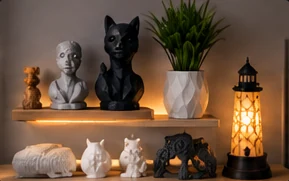 Concept: 3D printed decor